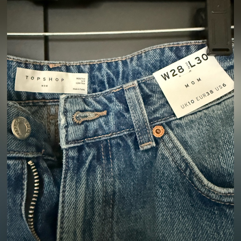 Size 6 TopShop Mom Jeans